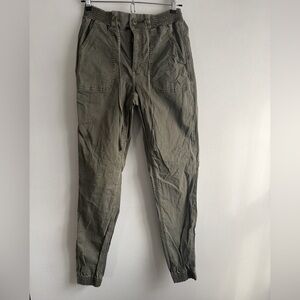 American Eagle Outfitters Olive Green Cargo Jogger Pants